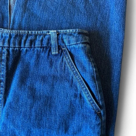 Vintage 90s Kim Rogers Denim Maxi Skirt – Size 8 - Picture 7 of 8